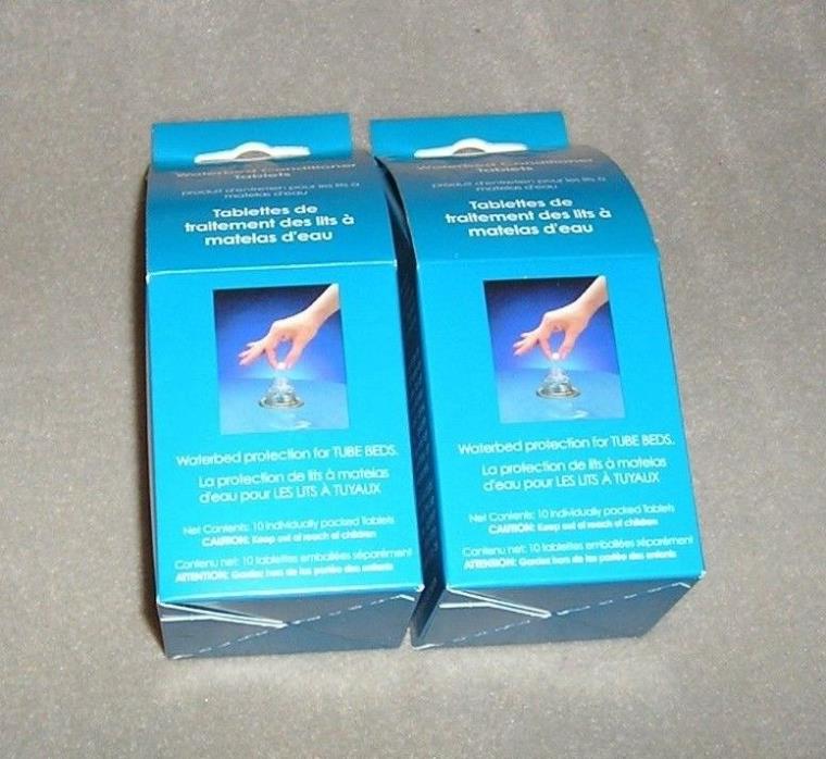 2 Packs of Blue Magic Waterbed Tube Conditioner Tablets USA Seller Free Shipping