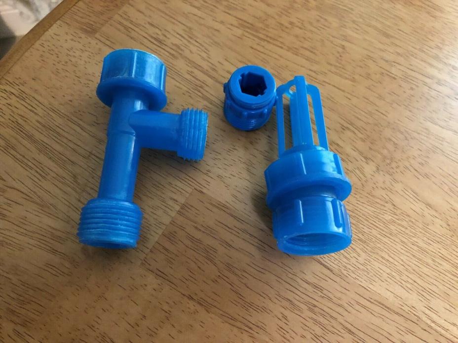 Waterbed Fill and Drain Pump Faucet Adapter Kit Blue Magic