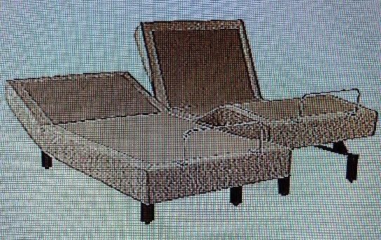 TEMPUR PEDIC MEMORY FOAM XLTWIN BED W/AJUSTABLE HEAD & FOOT REMOTE CONTROLLED