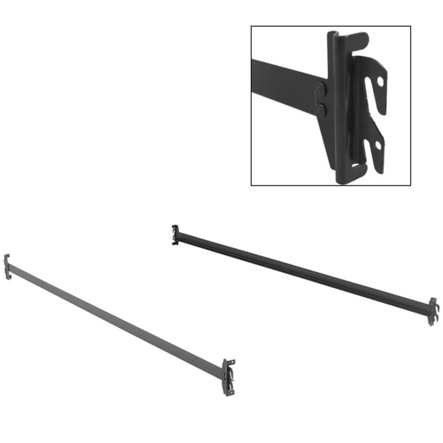 Leggett & Platt 75-Inch Bed Frame Side Rails 140H with Hook-On Brackets for and