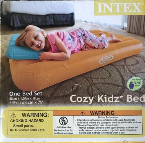 Intex Cozy Kidz Airbed and Pillow New In Box FREE SHIPPING