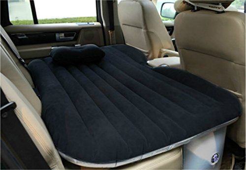 Heavy Duty Car Travel Inflatable Mattress Bed SUV Back Seat Extended