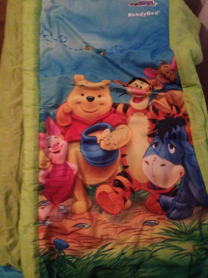 Marshmallow Disney Winnie the Pooh Toddler Inflatable Travel Ready Bed Mattress