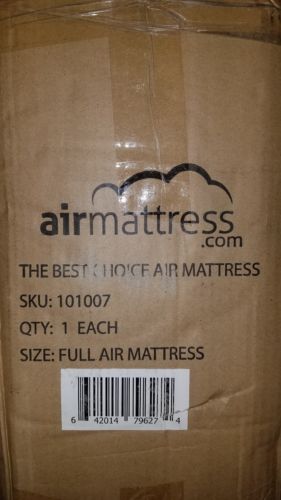 Air Mattress FULL Best Choice RAISED Inflatable Bed with Fitted Sheet pump inclu