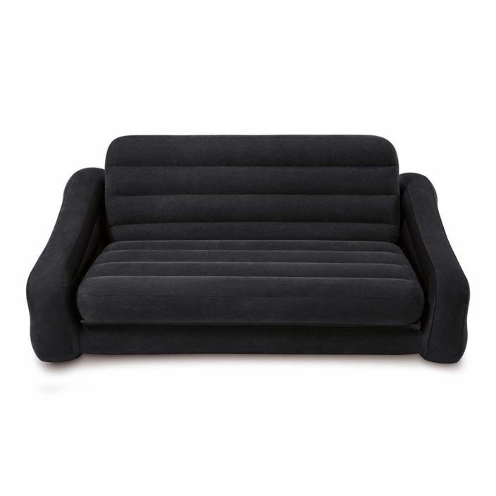 Queen Pullout Sofa Bed Sectional Sleeper Futon Living Room Love Seat Guest Couch