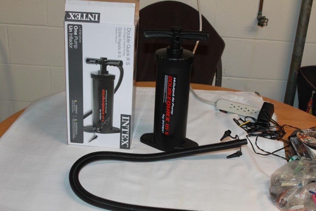 Intex Double Quick IIIS Hi-Output Hand Pump
