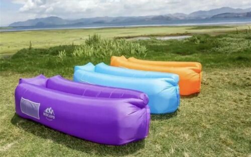 Inflatable Lounger Air Sofa Hammock Portable Water Proof Couch Backyard Beach