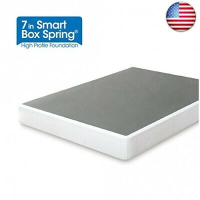 Zinus Armita 7 Inch Smart Box Spring / Mattress Foundation / Strong Steel Struct