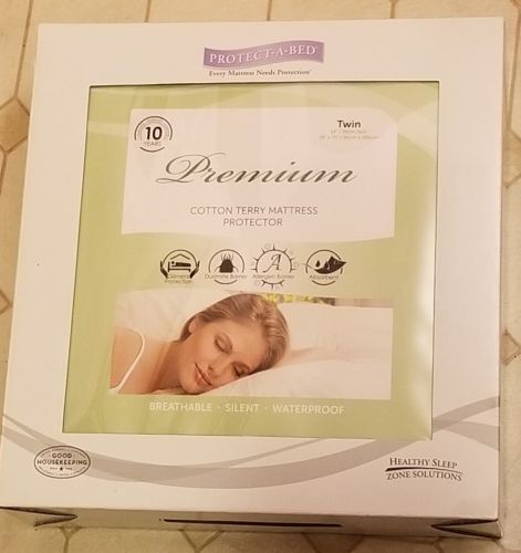 Protect-A-Bed Premium Waterproof Full Size Mattress Protector