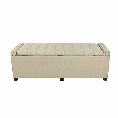 Gracie Oaks Thorndale Upholstered Storage Bench