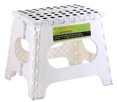Greenco Super Strong Foldable Step Stool for Adults and Kids, 11