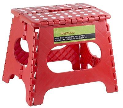 Greenco Super Strong Foldable Step Stool for Adults and Kids, 11