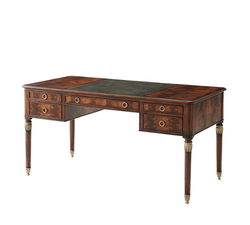 Theodore Alexander Mahogany Writing Desk