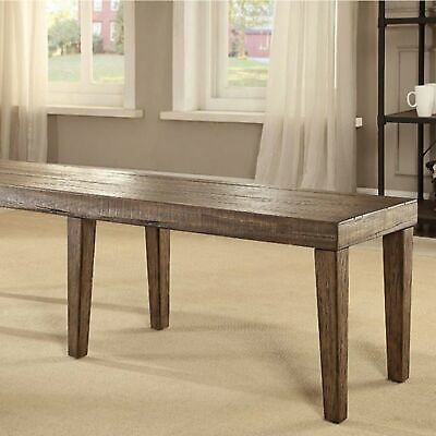 Gracie Oaks Zoey Wood Dining Bench