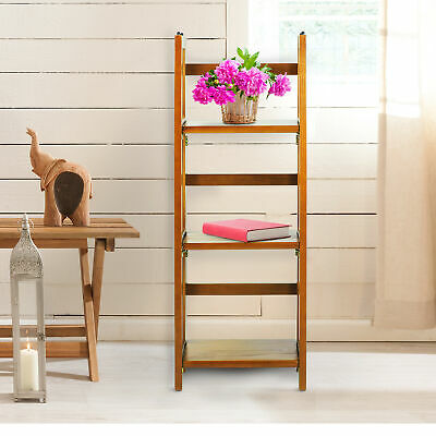Casual Home 3 Shelf Folding Stackable Standard Bookcase
