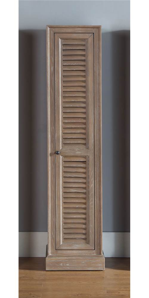 Small Linen Cabinet in Driftwood [ID 3781544]