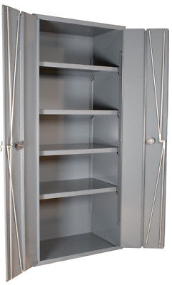 Durham Space-Saving Cabinet With Bi-Fold Doors - 36X24x84