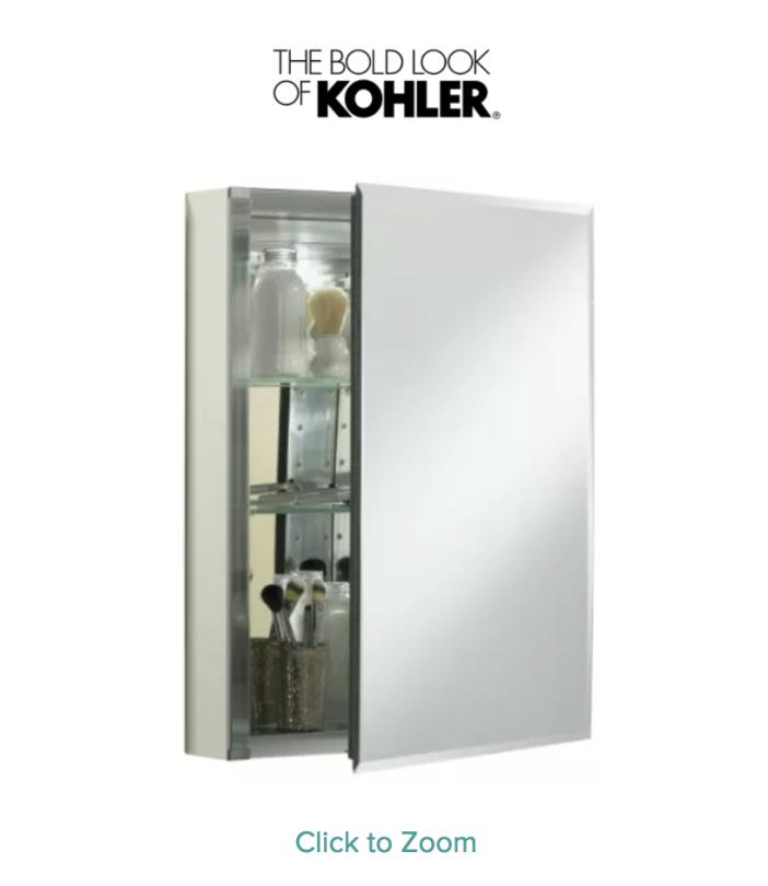 Kohler Mirrored Medicine Cabinet CB-CL2026FS *Local Pickup TN only!