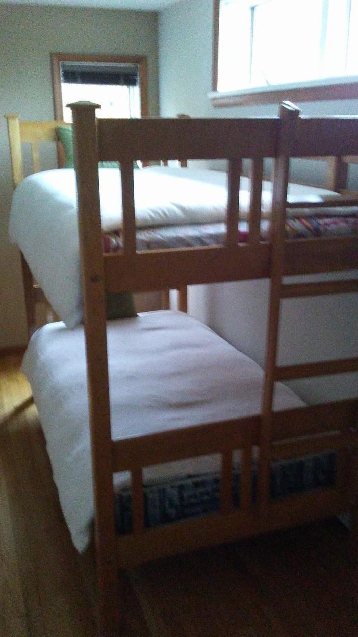 Bunk beds, hancrafted solid Birch, Quality construction