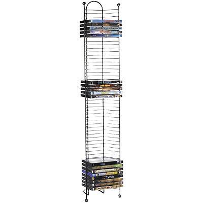 Atlantic Nestable 63712035 52 DVD/BluRay Games Tower (Gunmetal)