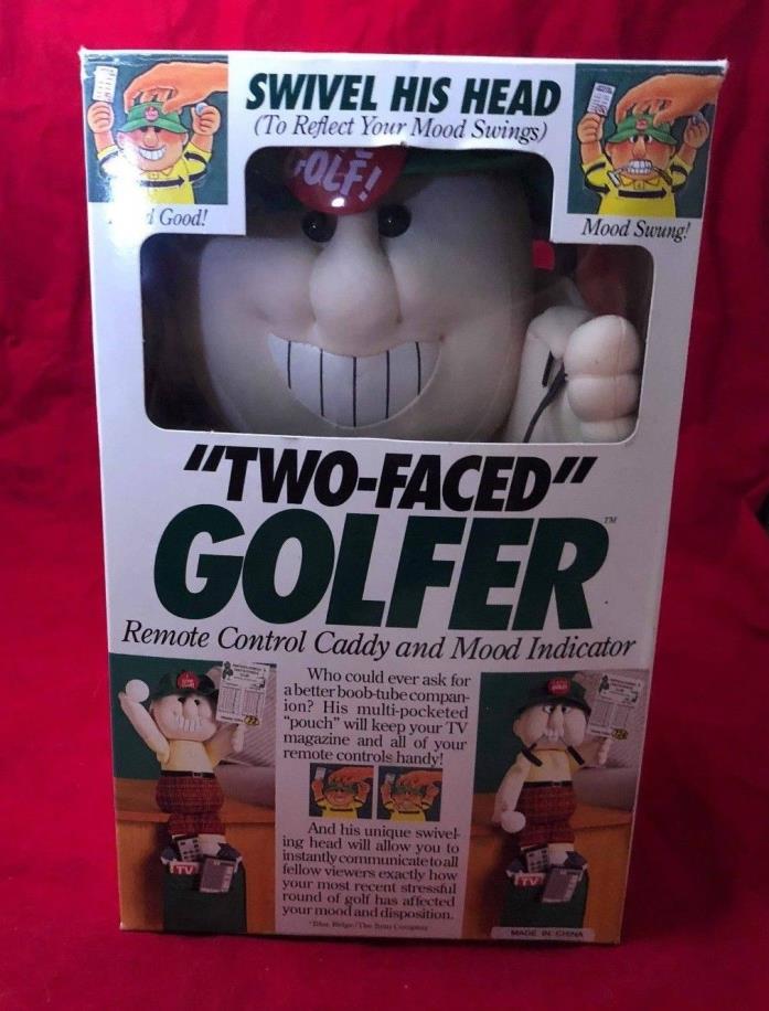 Two-Faced Golfer TV Remote Caddy Holder