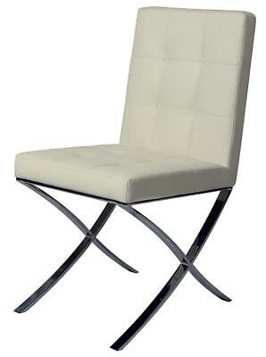 Impacterra Aria Side Chair, Ivory