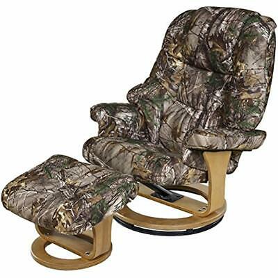8 Motor Back Massagers Massage Recliner With Heat And Ottoman, Realtree Kitchen