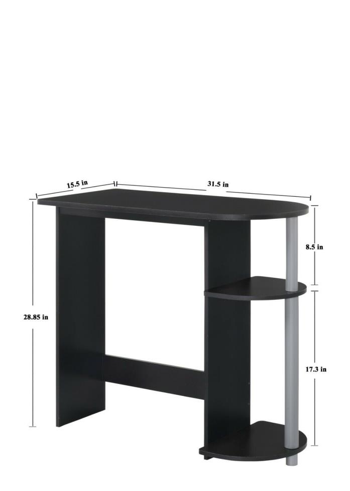 Mainstays Computer Desk with Built-in Shelves