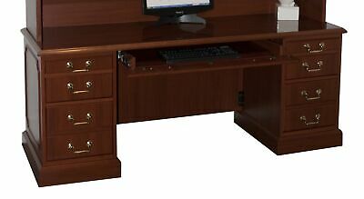 High Point Furniture Bedford Executive Desk with 3 Right & 3 Left Drawers