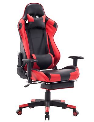 HEALGEN Big and Tall Gaming Chair with Footrest PC Computer Video Game Chair ...