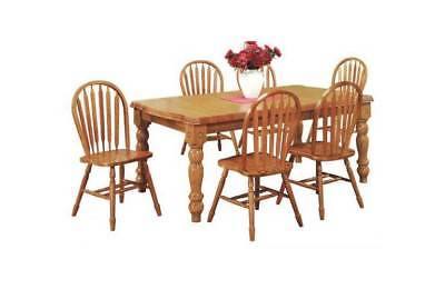 Rectangular Extension Dining Table w 6 Chairs Set [ID 926501]