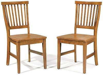 Home Styles Cottage Oak Arts & Crafts 2 - Pk. Side Chairs
