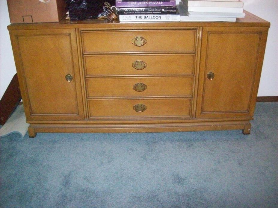 Vintage Dining Room Set ~China Hutch / Buffet Chest ~ includes table and chairs