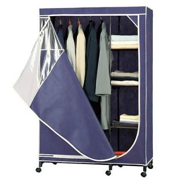 Organize It All Deluxe Blue Storage Wardrobe - 75116