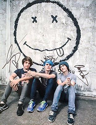 Waterparks reprint signed autographed Awsten