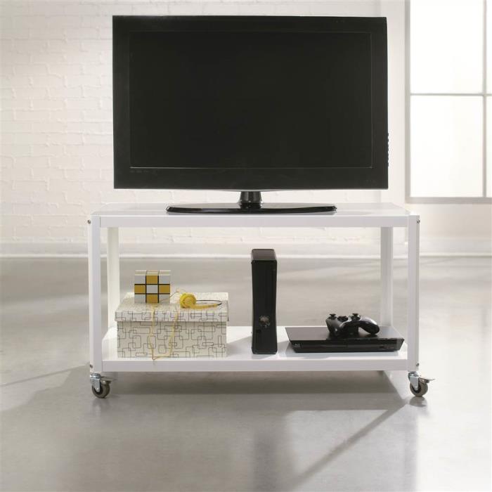 TV Stand in Arctic White Finish [ID 3473439]