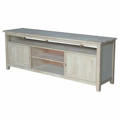 International Concepts Unfinished Two Door TV Stand - TV-51