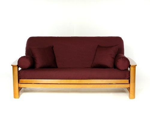 Lifestyle Covers Full Size Futon Cover, Red  (WR25)