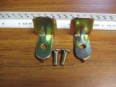 Gold Color Futon Frame Support Brackets with Bolts. Set of 2. Futon Hardware.