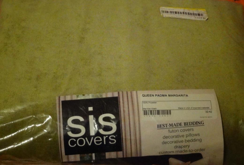 New SIScovers Padma MARGARITA (Green) Futon Mattress Cover Slipcover QUEEN $132