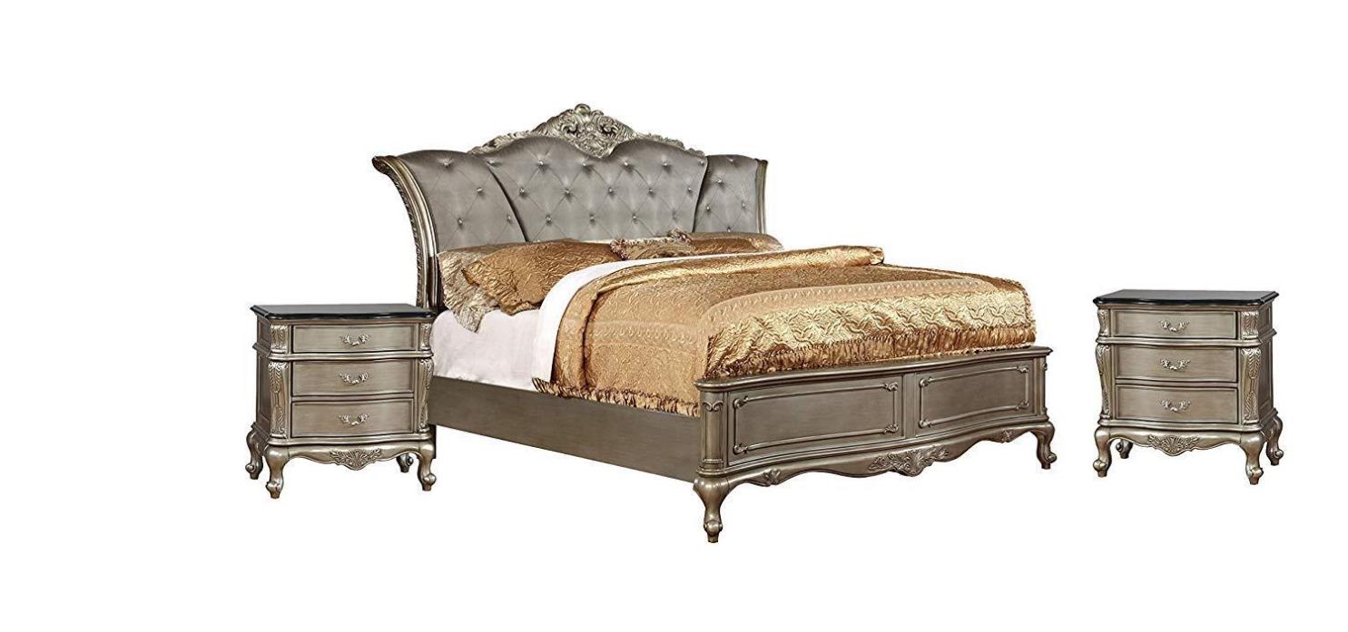 HOMES: Inside + Out 3 Piece ioHOMES Luxington Floral Bed Set with 2