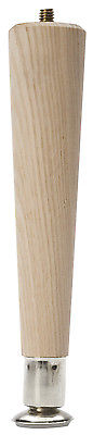 Round Taper Table Leg, 7.5-In.