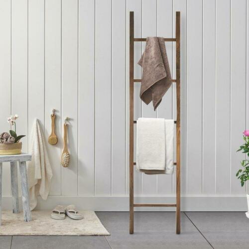 BLANKET LADDER 6.5 Ft Solid Wood Accent Furniture Perfect Touch Balance Room NEW