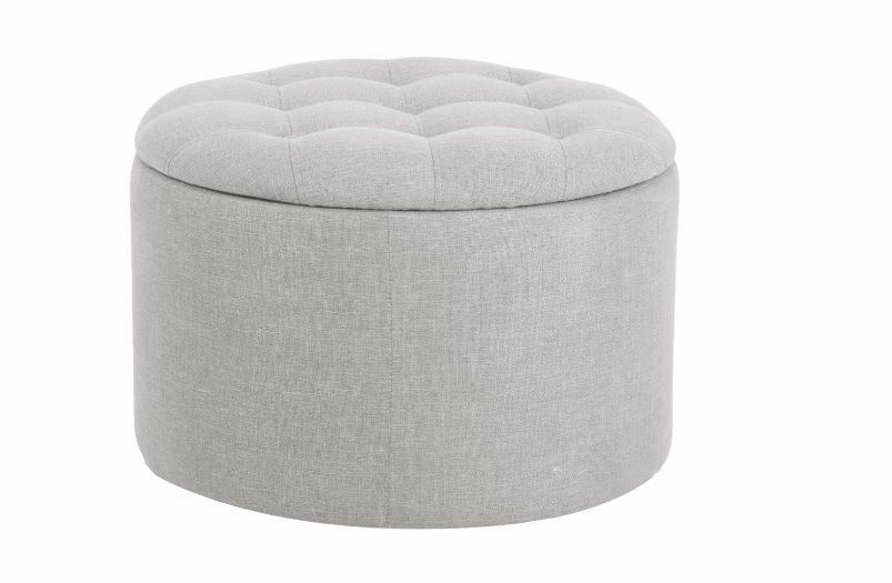 Justin Tufted Storage Ottoman, 24