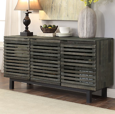 Gracie Oaks Burnam 3 Door Media Sideboard