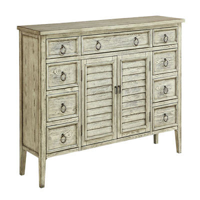 251 First Quinn Ivory Nine Drawer Two Door Credenza - 203999-1975797-251