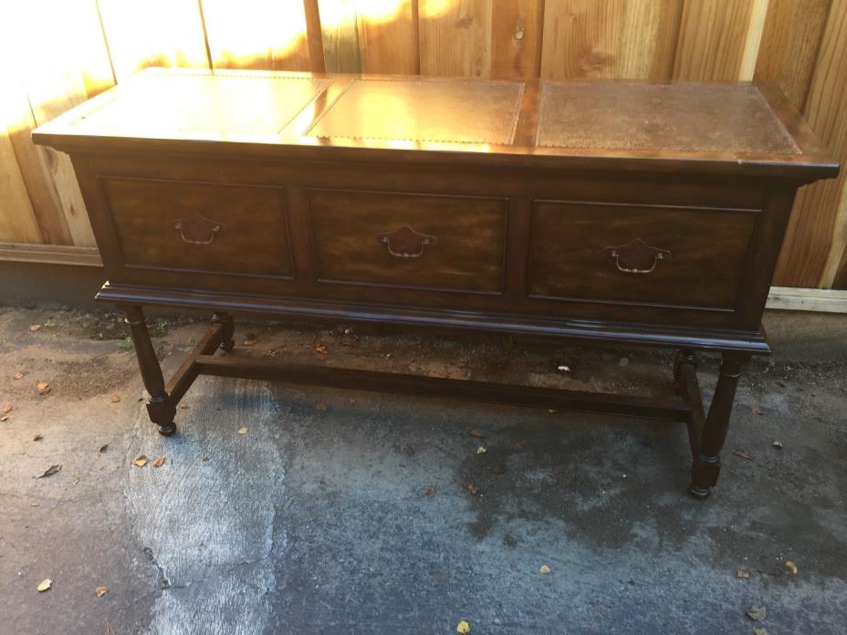 MAITLAND SMITH BUFFET SIDEBOARD WITH COPPER TOP HUNT CLUB