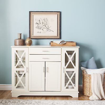 Simple Living Antique White Kendall Buffet