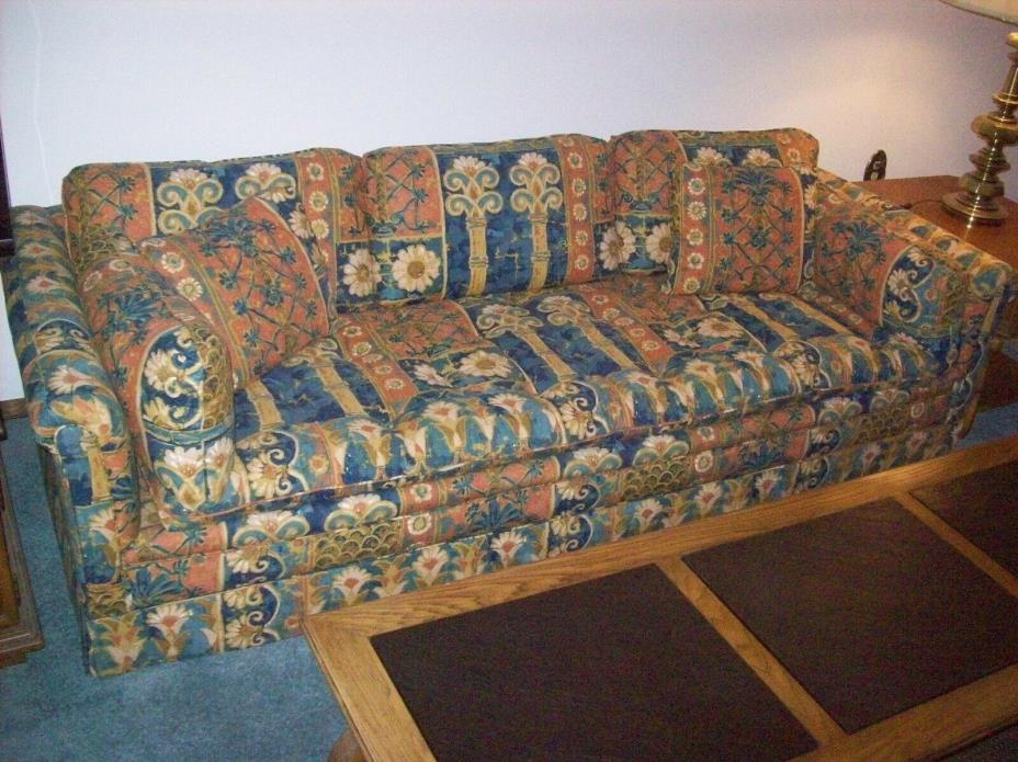 Sofa / Couch Mint Condition from 1974 original owner and kept in plastic since