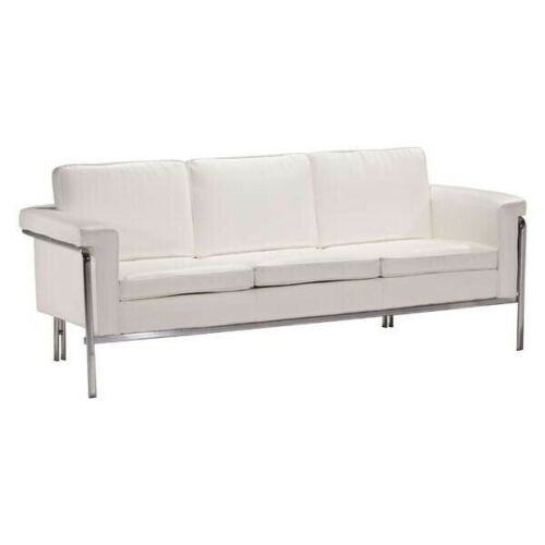 Luxury Singular Sofa White